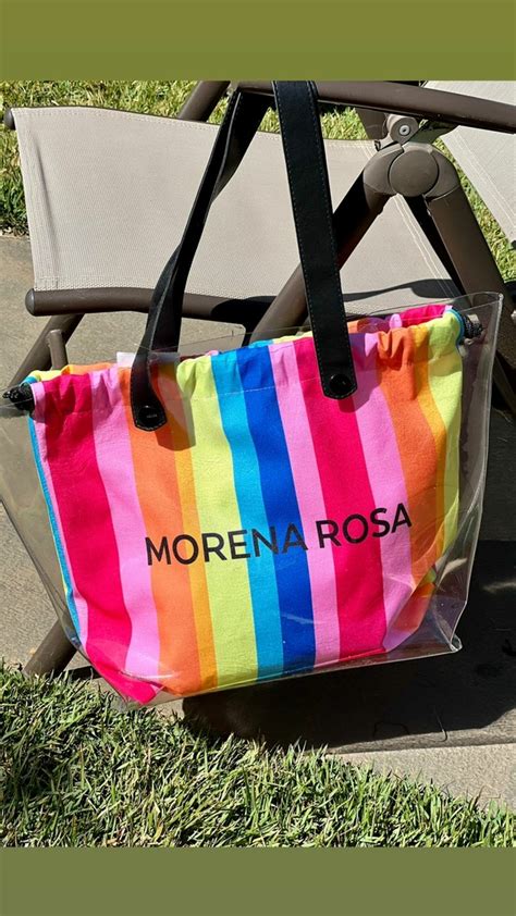 Bolsa Praia Morena Rosa .